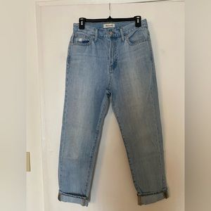 Madewell straight leg jeans. Size 28